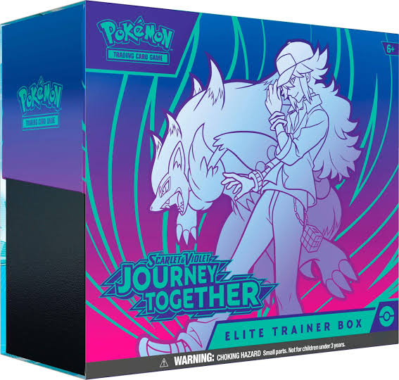 (Pre-Order ships 04/11/2025) Pokemon Scarlet and Violet 9 Journey Together Elite Trainer Box