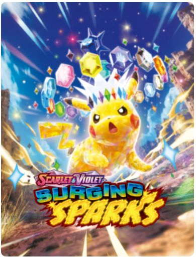 Surging Sparks Booster Pack (10 Cards)