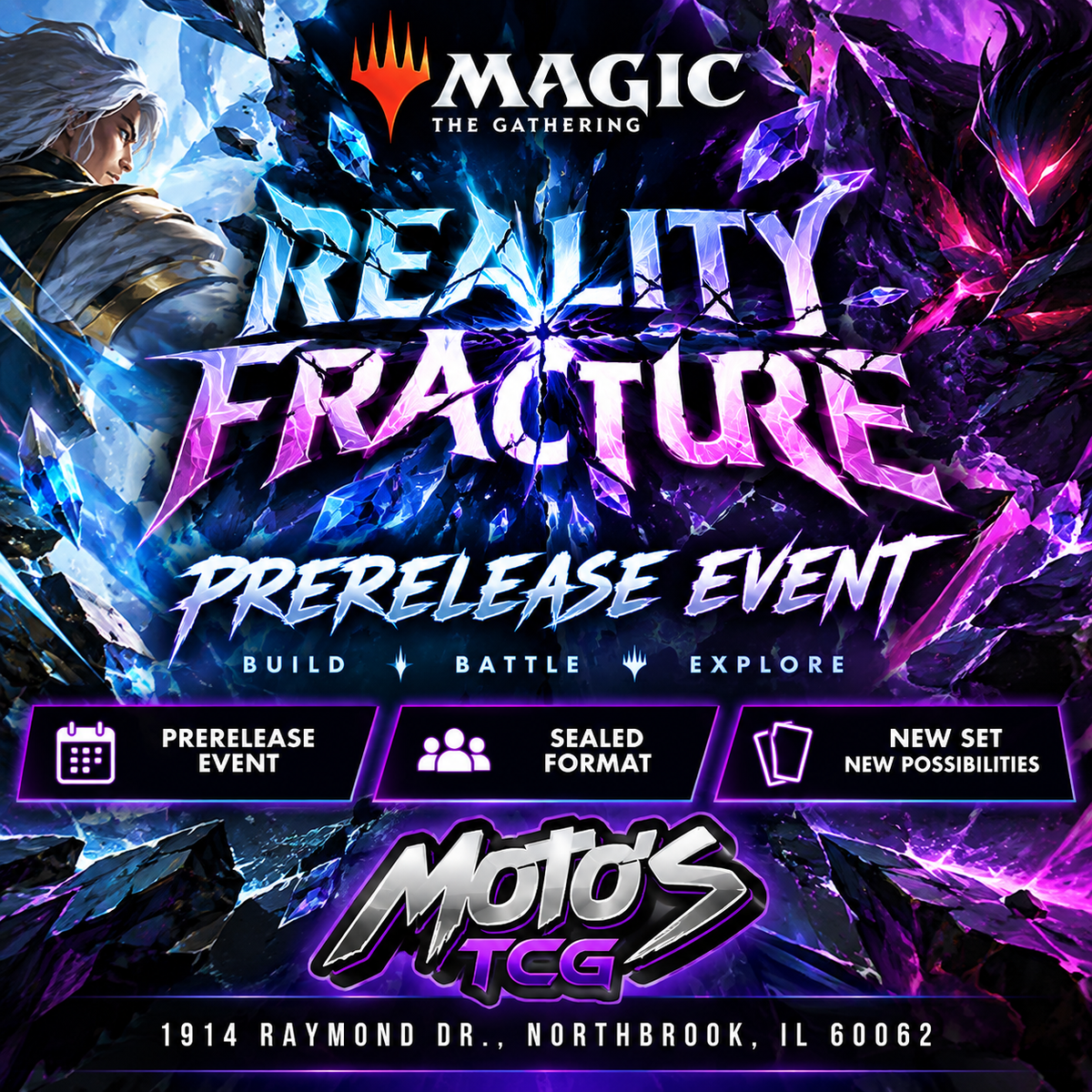 Fracture Reality 1:00 PM event on Saturday September 26, 2026